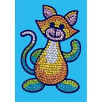 Набір для творчості Sequin Art Sequin Magic Кіт 15*21см