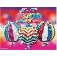 Набір для творчості Sequin Art 3d Trio Дзеркальні кулі