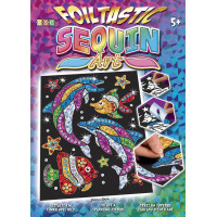 Набір для творчості Sequin Art Foiltastic Дельфіни 20*25см