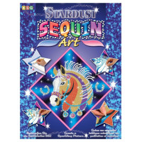 Набір для творчості Sequin Art Stardust Кінь 25*25см