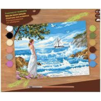 Набір для творчості Sequin Art Painting by numbers Senior Тихі береги 39*30см