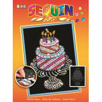 Набір для творчості Sequin Art Orange Святковий торт 25*34см