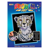 Набір для творчості Sequin Art Blue Сніжний Гепард 25*34см
