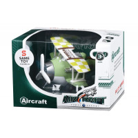 Літак металевий інерційний Same Toy Aircraft світло, музика, зелений