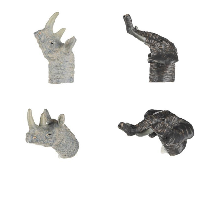 Same Toy Ігровий набір Same Toy Пальчиковий театр Носоріг та Слон, 2шт