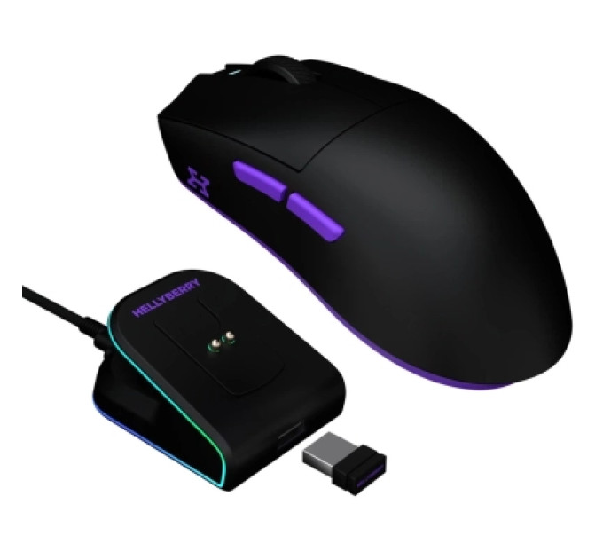 Hator Мишка Hator Hellyberry HM47 Wireless Black/Violet (HM47_black_violet)