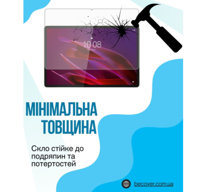 BeCover Скло захисне BeCover Lenovo Yoga Tab 11 2025 (11.1") TB-710FU (714895)