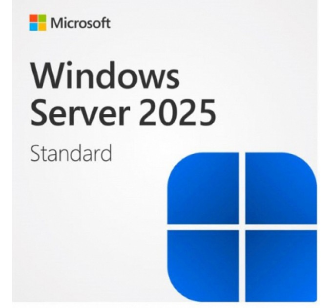 Microsoft ПЗ для сервера Microsoft Windows Server 2025 Standard - 8 Core License Pack 1 Year Subscription, Commercial, Annual (DG7GMGF0PWHC_0002_P1Y_A)