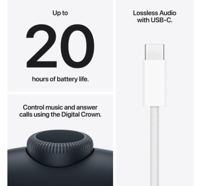 Apple Навушники Apple AirPods Max 2 Midnight (MHWK4ZE/A)