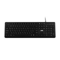 2E PC Accessories Клавіатура мембранна 2E KS405 104key, USB-A, EN/UK, чорний