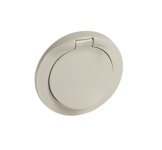 Legrand Furniture Лицьова панель силової розетки з кришкою Legrand Celiane, IP44, слонова кістка