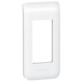 Legrand SCS Рамка Legrand Mosaic, 1 модуль, 1-2 містна, білий