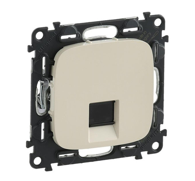 Legrand Furniture Розетка RJ45 Кат.5е UTP Legrand Valena ALLURE, слонова кістка