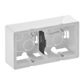 Legrand Furniture Коробка 2 пости для накладного монтажу Legrand Valena LIFE, білий
