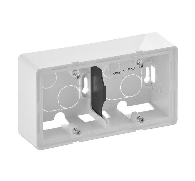 Legrand Furniture Коробка 2 пости для накладного монтажу Legrand Valena LIFE, білий