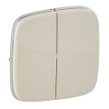 Legrand Furniture Клавіша 2-клавішного вимикача Legrand Valena ALLURE, IN*MATIC, слонова кістка