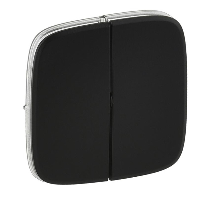 Legrand Furniture Клавіша 2-клавішного вимикача Legrand Valena ALLURE, IN*MATIC, антрацит