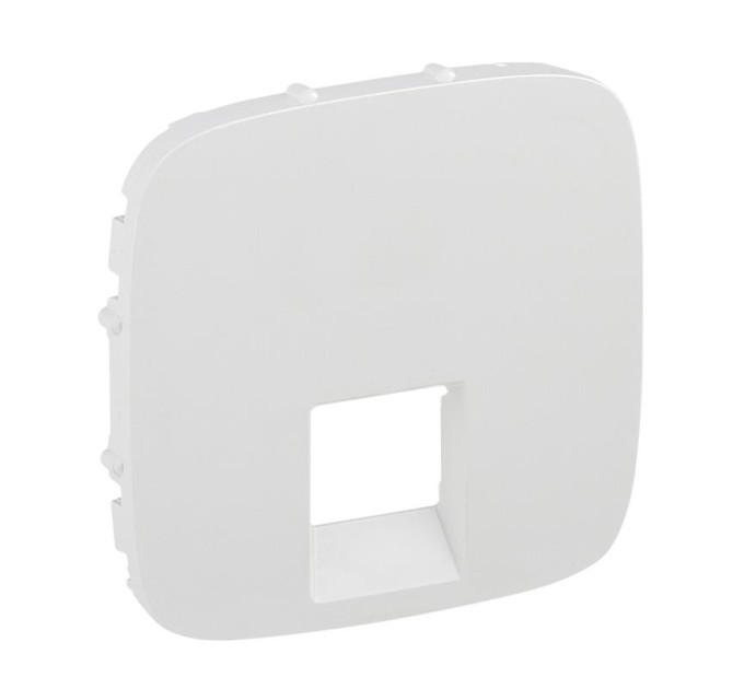 Legrand Furniture Лицьова панель подвійної розетки RJ11/RJ45 Legrand Valena ALLURE, IN*MATIC, білий