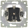 Legrand Furniture Розетка Schuko з шторками Legrand Valena Classic, 16А, 250V, автоматичні клеми, білий