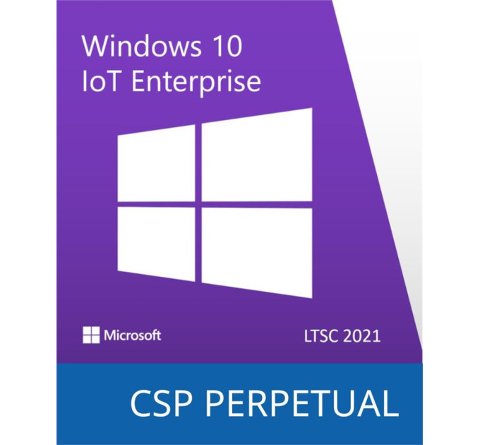 Microsoft CSP Perpetual Програмний продукт Microsoft Windows 10 IoT Enterprise LTSC 2021