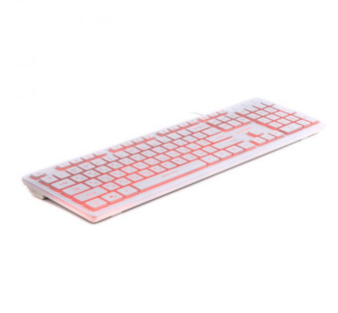 Gembird Клавіатура Gembird KB-UML3-01-W-UA USB White (KB-UML3-01-W-UA)