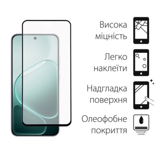 Dengos Скло захисне Dengos OPPO A6 Pro Black 2 pcs (DG-TG2P-94)