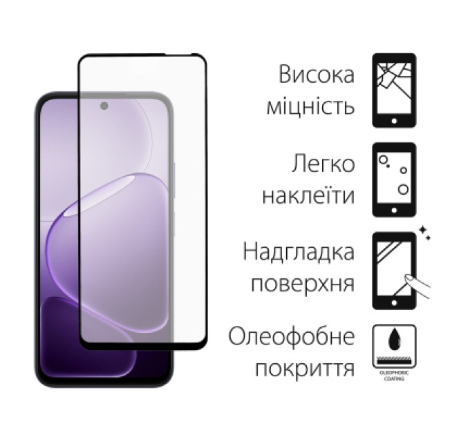 Dengos Скло захисне Dengos OPPO A6x 4G / A6k 4G / A6 4G Black 2 pcs (DG-TG2P-95)