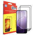 Dengos Скло захисне Dengos OPPO A6x 4G / A6k 4G / A6 4G Black 2 pcs (DG-TG2P-95)