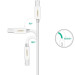 Ugreen Кабель для принтера Ugreen USB-C 2.0 to BM 1.5m white (40417)