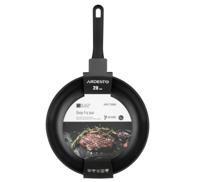 Ardesto Сковорода Ardesto Black Mars Mira, 28см, алюміній, чорний (AR0728BM)