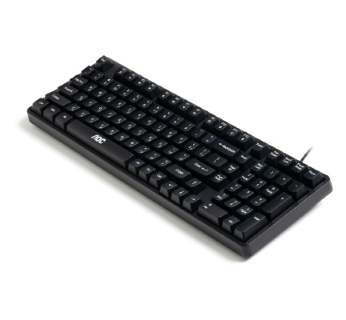 AOC Клавіатура AOC GK116B LED USB UA Black (GK116B/97)