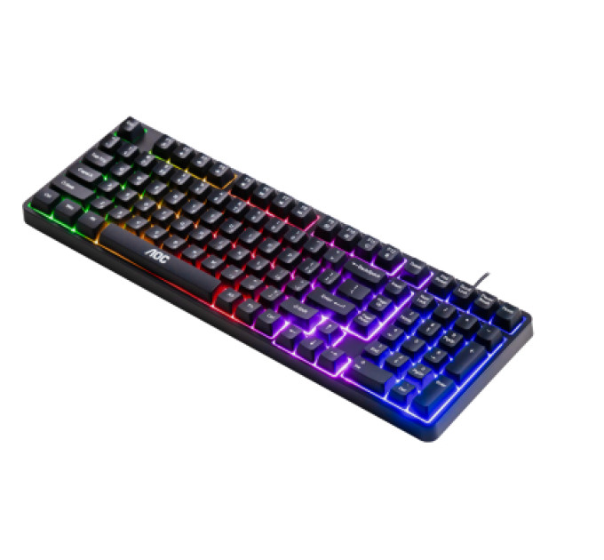 AOC Клавіатура AOC GK116B LED USB UA Black (GK116B/97)
