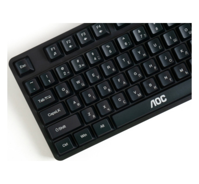 AOC Клавіатура AOC GK116B LED USB UA Black (GK116B/97)