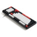 AOC Клавіатура AOC GK116H1 LED USB UA White/Red/Black (GK116H1/97)