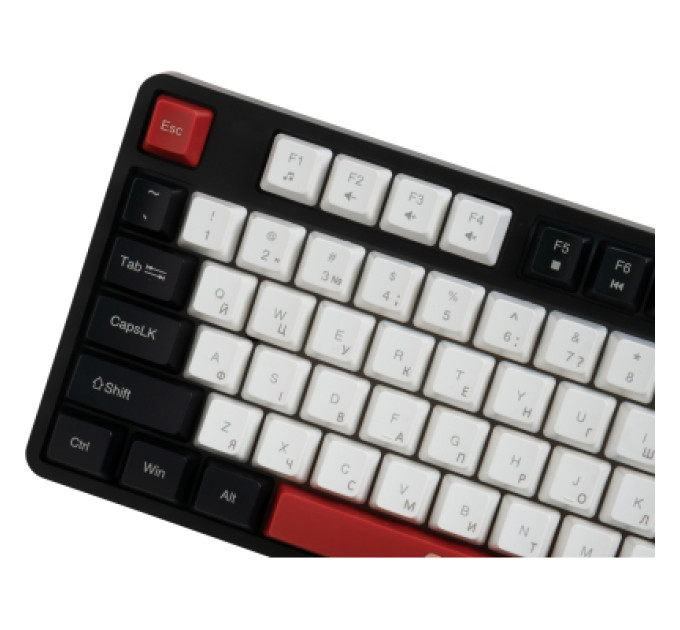 AOC Клавіатура AOC GK116H1 LED USB UA White/Red/Black (GK116H1/97)