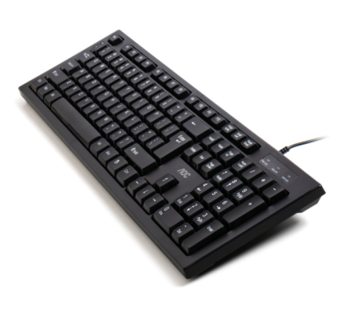 AOC Комплект AOC KM160B USB UA Black (KM160B/97)
