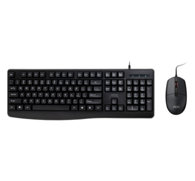 AOC Комплект AOC KM170B USB UA Black (KM170B/97)