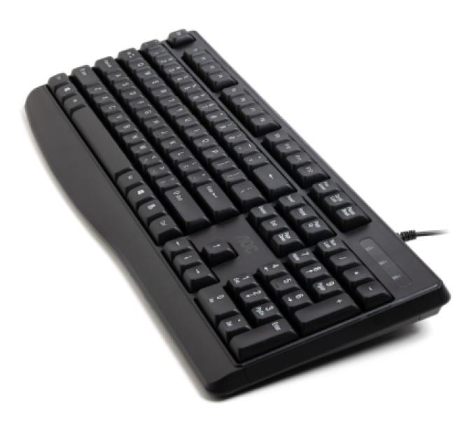 AOC Комплект AOC KM170B USB UA Black (KM170B/97)