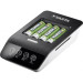 Varta Зарядний пристрій для акумуляторів Varta LCD Ultra Fast Plus Charger +4*AA 2100 mAh (57685101441)