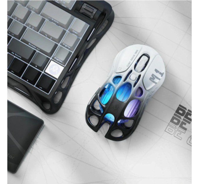 GravaStar Мишка GravaStar Mercury M1 Pro Gradient Black (GRAVASTARM1PRO_GBLK)