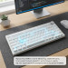 Ajazz Клавіатура Ajazz AK820 Red Switch White USB-C (AK820-R-W)