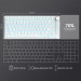 Ajazz Клавіатура Ajazz AK820 Red Switch White USB-C (AK820-R-W)