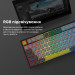 Ajazz Клавіатура Ajazz AK820 Sea Salt Switch Black USB-C (AK820-SS-BGY)