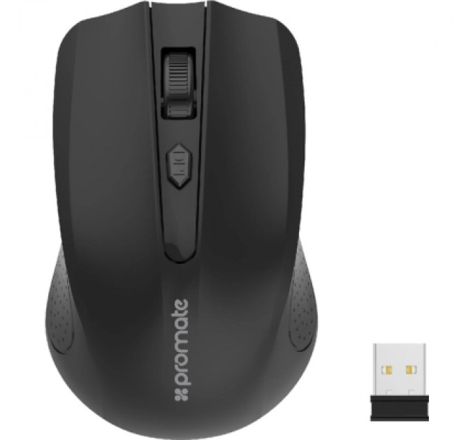 Promate Мишка Promate Clix-8 Wireless Black (clix-8.black)