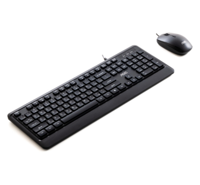 AOC Комплект AOC KM220B USB UA Black (KM220B/97)