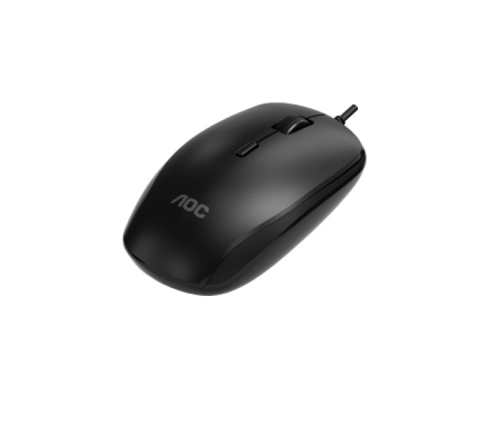 AOC Комплект AOC KM220B USB UA Black (KM220B/97)