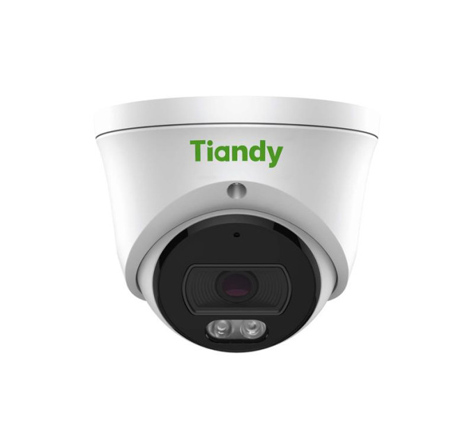 Tiandy IP-камера Tiandy TC-C34XS Spec:I3W/E/Y/2.8mm/V4.2, 4MP, Starlight Color Maker Turret, 2.8mm, f/1.6, IR30m, LED15m, PoE, IP67