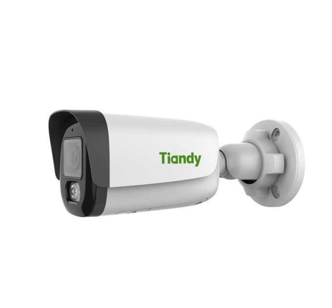 Tiandy IP-камера Tiandy TC-C35WQ Spec:I5W/E/Y/4mm/V4.2, 5MP, EW Color Maker Bullet, 4mm, f/1.6, LED15m, IR50m, DC12V, PoE, IP67, Speaker