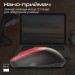 Promate Мишка Promate UniGlide Wireless Red (uniglide.red)