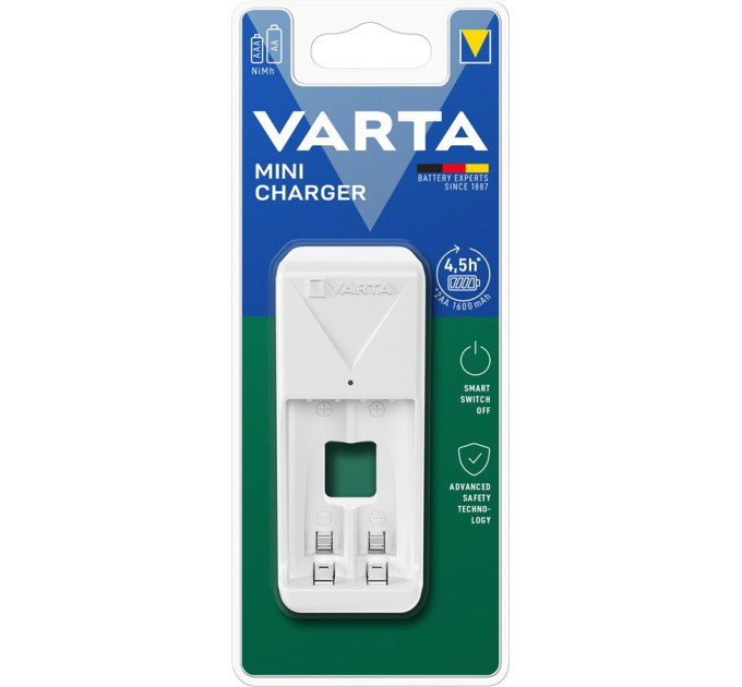 Varta Batteries Зарядний пристрій Varta Mini Charger АА/АААх2